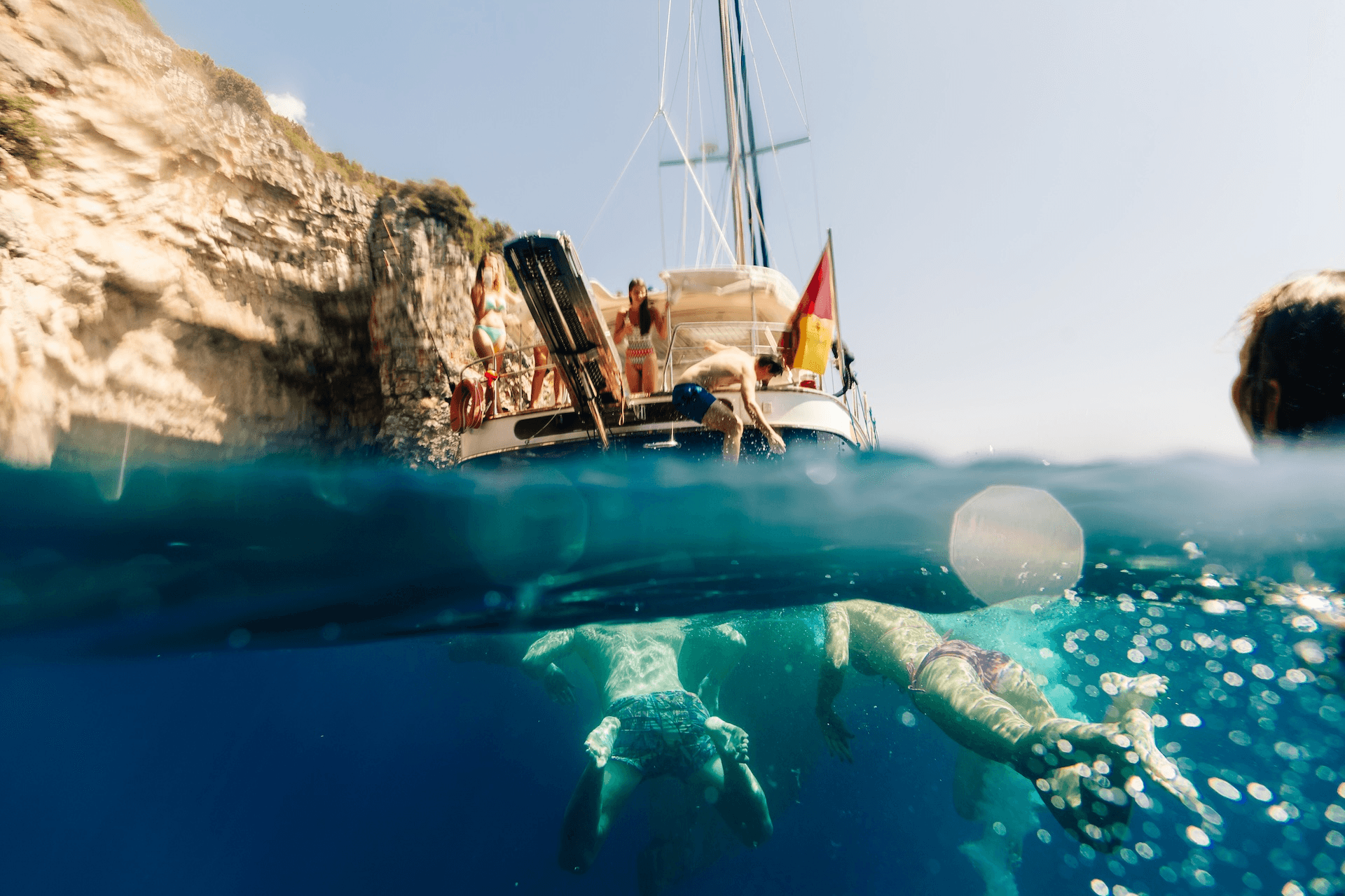 Capri Shared Boat
