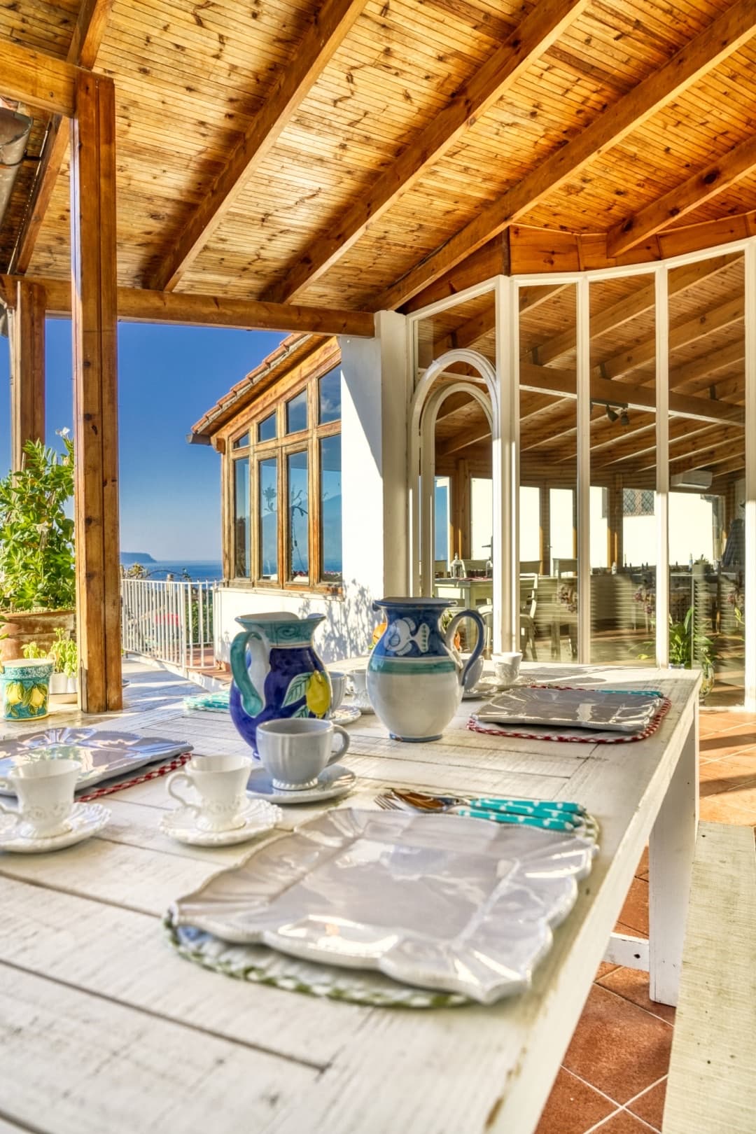 Villa Lorelei garden terrace